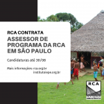 RCA contrata: Assessor de Programa em São Paulo