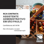RCA contrata: Assistente Administrativo em São Paulo